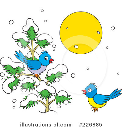 Royalty-Free (RF) Bird Clipart Illustration by Alex Bannykh - Stock Sample #226885