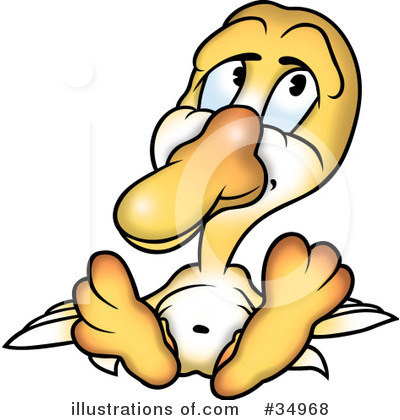 Royalty-Free (RF) Bird Clipart Illustration by dero - Stock Sample #34968