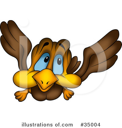 Royalty-Free (RF) Bird Clipart Illustration by dero - Stock Sample #35004