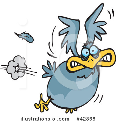 Royalty-Free (RF) Bird Clipart Illustration by Dennis Holmes Designs - Stock Sample #42868