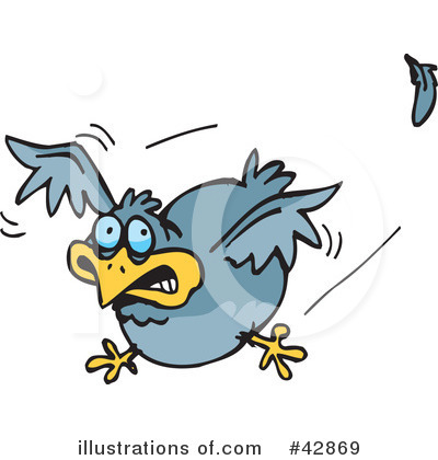Royalty-Free (RF) Bird Clipart Illustration by Dennis Holmes Designs - Stock Sample #42869