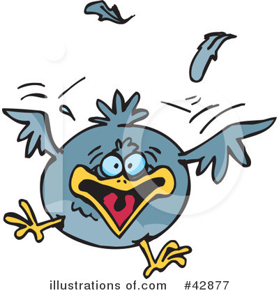 Royalty-Free (RF) Bird Clipart Illustration by Dennis Holmes Designs - Stock Sample #42877