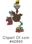 Bird Clipart #42890 by Dennis Holmes Designs