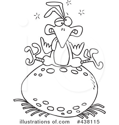 Royalty-Free (RF) Bird Clipart Illustration by toonaday - Stock Sample #438115