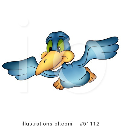Royalty-Free (RF) Bird Clipart Illustration by dero - Stock Sample #51112