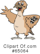 Bird Clipart #65064 by Dennis Holmes Designs