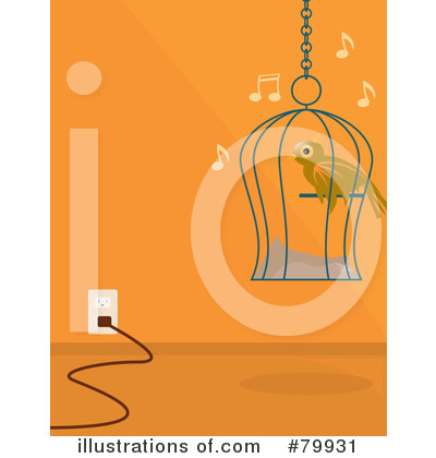 Royalty-Free (RF) Bird Clipart Illustration by Randomway - Stock Sample #79931