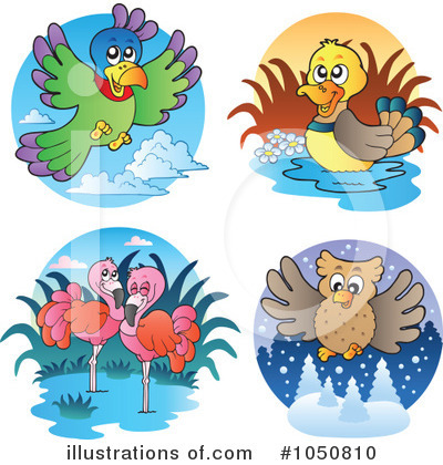 Royalty-Free (RF) Birds Clipart Illustration by visekart - Stock Sample #1050810