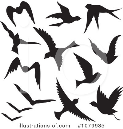 Royalty-Free (RF) Birds Clipart Illustration by Any Vector - Stock Sample #1079935