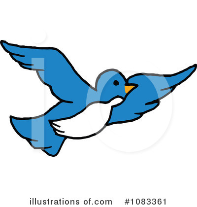 Royalty-Free (RF) Birds Clipart Illustration by LaffToon - Stock Sample #1083361