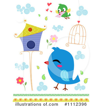 Royalty-Free (RF) Birds Clipart Illustration by BNP Design Studio - Stock Sample #1112396