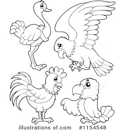 Rooster Clipart #1154548 by visekart