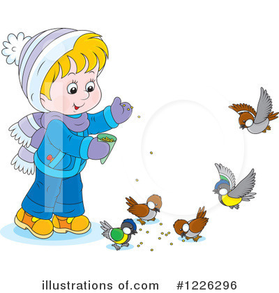 Feed The Birds Clipart #1226296 by Alex Bannykh