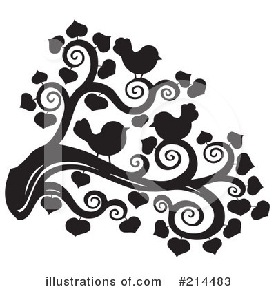 Royalty-Free (RF) Birds Clipart Illustration by visekart - Stock Sample #214483