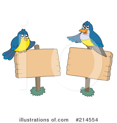 Royalty-Free (RF) Birds Clipart Illustration by visekart - Stock Sample #214554
