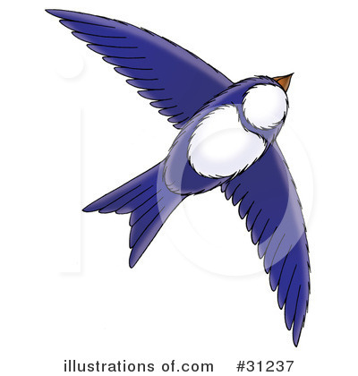 Royalty-Free (RF) Birds Clipart Illustration by Alex Bannykh - Stock Sample #31237