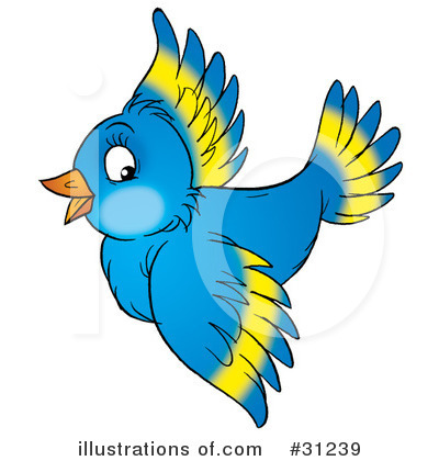 Royalty-Free (RF) Birds Clipart Illustration by Alex Bannykh - Stock Sample #31239
