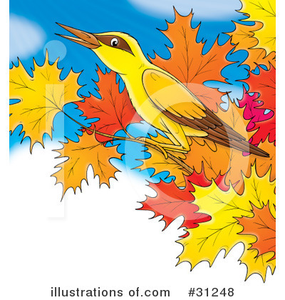 Royalty-Free (RF) Birds Clipart Illustration by Alex Bannykh - Stock Sample #31248