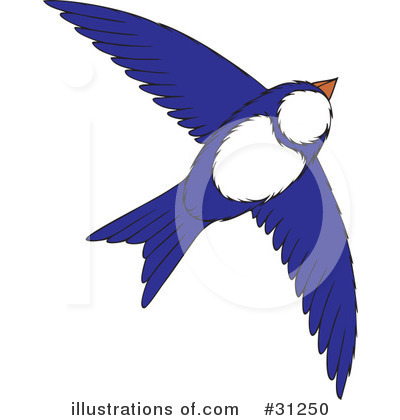 Royalty-Free (RF) Birds Clipart Illustration by Alex Bannykh - Stock Sample #31250