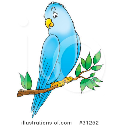 Royalty-Free (RF) Birds Clipart Illustration by Alex Bannykh - Stock Sample #31252