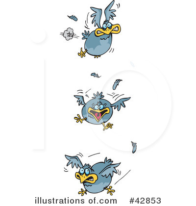 Royalty-Free (RF) Birds Clipart Illustration by Dennis Holmes Designs - Stock Sample #42853