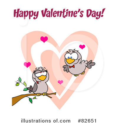 Royalty-Free (RF) Birds Clipart Illustration by Hit Toon - Stock Sample #82651