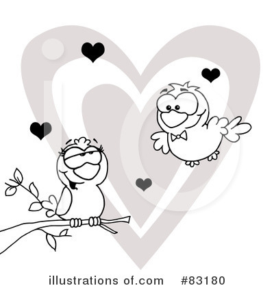Royalty-Free (RF) Birds Clipart Illustration by Hit Toon - Stock Sample #83180