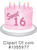 Birthday Cake Clipart #1055977 by Pams Clipart