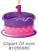 Birthday Cake Clipart #1055980 by Pams Clipart