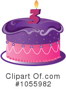 Birthday Cake Clipart #1055982 by Pams Clipart