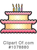 Birthday Cake Clipart #1078880 by Lal Perera