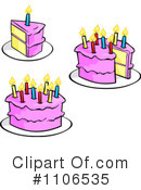 Birthday Cake Clipart #1106535 by Cartoon Solutions