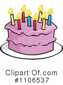 Birthday Cake Clipart #1106537 by Cartoon Solutions