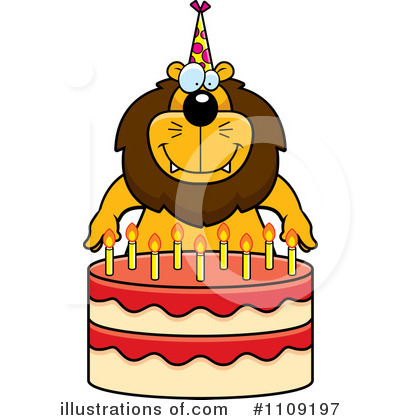 Birthday Cake Clipart on Royalty Free  Rf  Birthday Cake Clipart Illustration  1109197 By Cory