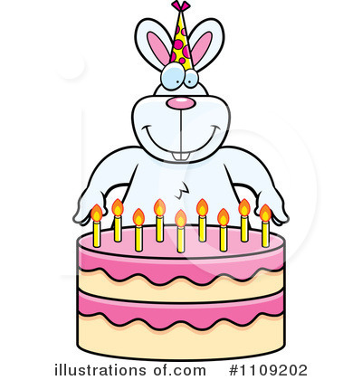 Birthday Cake Clipart #1109202 by Cory Thoman