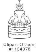 Birthday Cake Clipart #1134078 by Cory Thoman