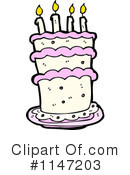 Birthday Cake Clipart #1147203 by lineartestpilot