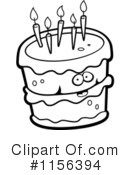 Birthday Cake Clipart #1156394 by Cory Thoman