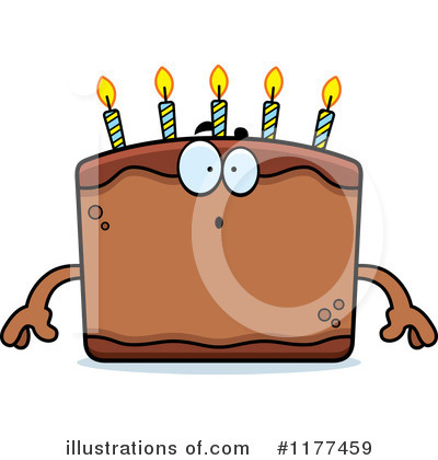 Royalty-Free (RF) Birthday Cake Clipart Illustration by Cory Thoman - Stock Sample #1177459