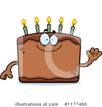 Birthday Cake Clipart #1177460 by Cory Thoman