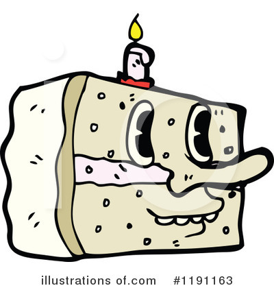 Birthday Cake Clipart #1191163 by lineartestpilot