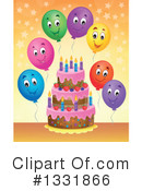 Birthday Cake Clipart #1331866 by visekart