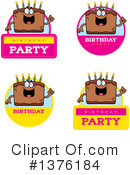 Birthday Cake Clipart #1376184 by Cory Thoman