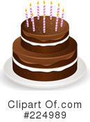 Birthday Cake Clipart #224989 by elaineitalia