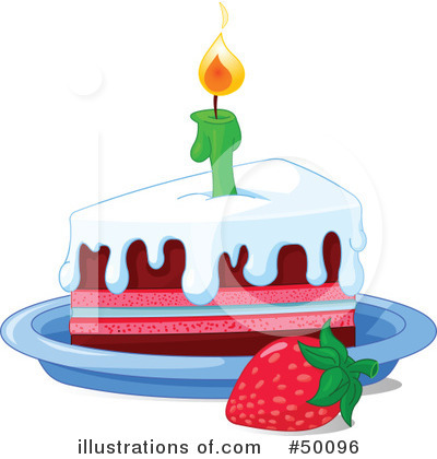 Birthday Cake Clip  on Birthday Cake Clipart  50096 By Pushkin   Royalty Free  Rf  Stock