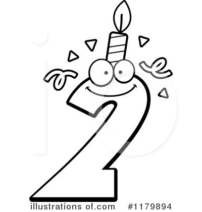 Royalty-Free (RF) Birthday Candle Clipart Illustration by Cory Thoman - Stock Sample #1179894