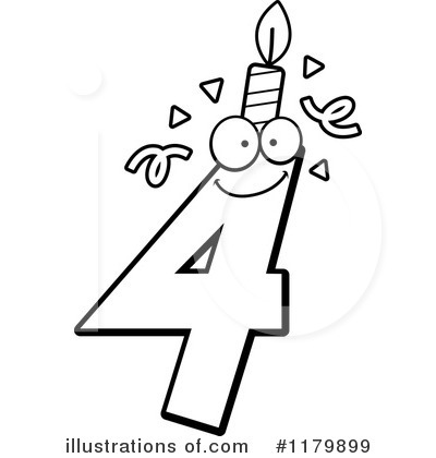 Royalty-Free (RF) Birthday Candle Clipart Illustration by Cory Thoman - Stock Sample #1179899