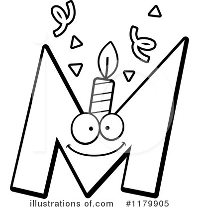 Royalty-Free (RF) Birthday Candle Clipart Illustration by Cory Thoman - Stock Sample #1179905
