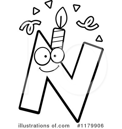 Royalty-Free (RF) Birthday Candle Clipart Illustration by Cory Thoman - Stock Sample #1179906