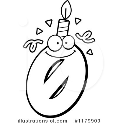Royalty-Free (RF) Birthday Candle Clipart Illustration by Cory Thoman - Stock Sample #1179909